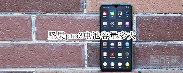 我来说说坚果pro3电池容量是多少。