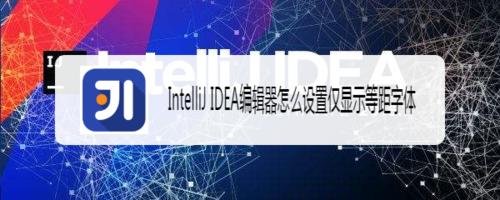 我来说说IntelliJ IDEA编辑器如何设置仅显示等距字体。