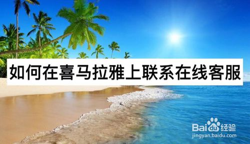 我来说说怎么在喜马拉雅上联系在线客服。