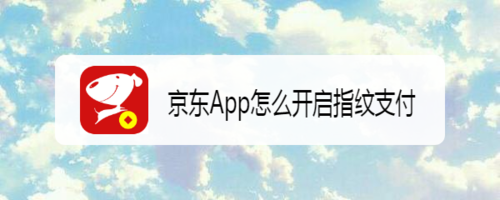 我来说说京东如何打开指纹支付。