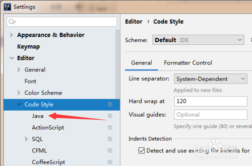 我来说说IntelliJ IDEA如何对java关闭代码样式标签缩进。