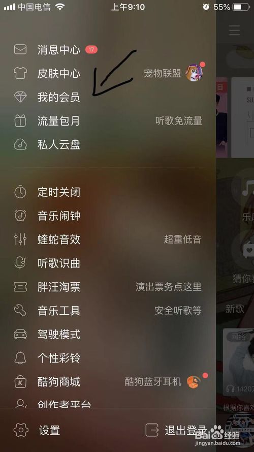我来说说酷狗音乐VIP自动续费怎么取消。