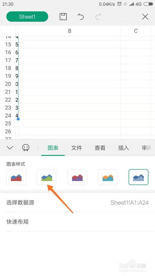 我来说说手机WPS表格怎么插图表。