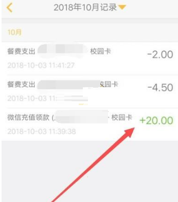 完美校园交易明细怎么查看。