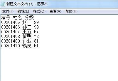 WPS表格将数据分列的简单操作。