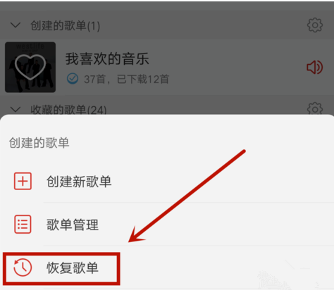 误删网易云音乐歌单怎么办