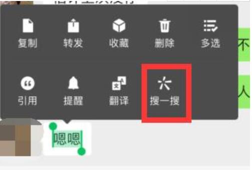 微信对话框搜一搜功能是什么？微信搜一搜功能作用详解截图