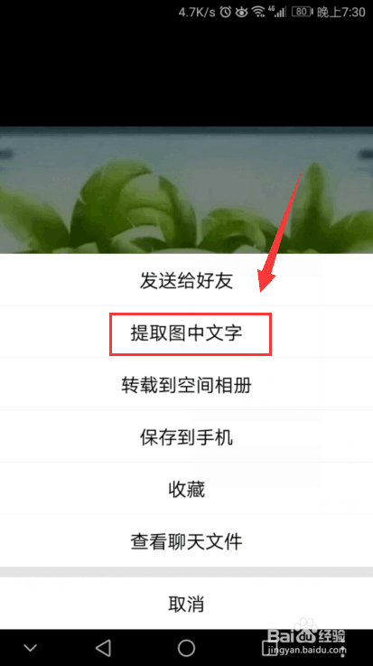 无需另下app,qq就能提取图中文字