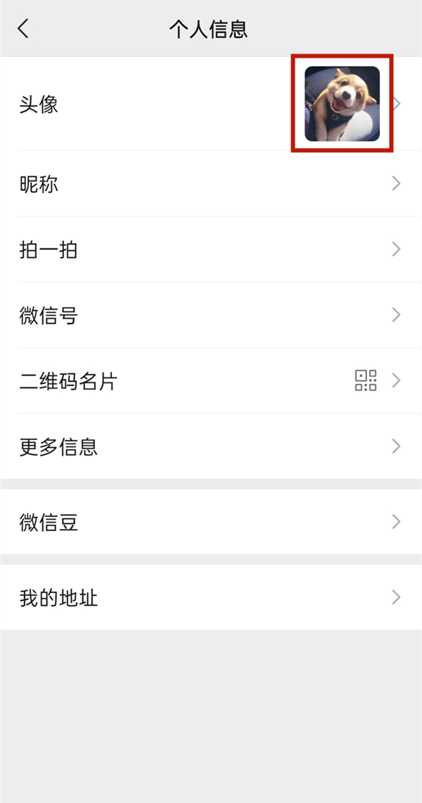 微信怎么查找历史头像记录。