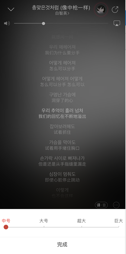 网易云音乐歌词字体大小怎么调整 网易云音乐更改歌词字体大小步骤介绍。