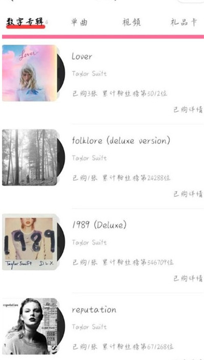 网易云音乐如何赠送好友数字专辑。