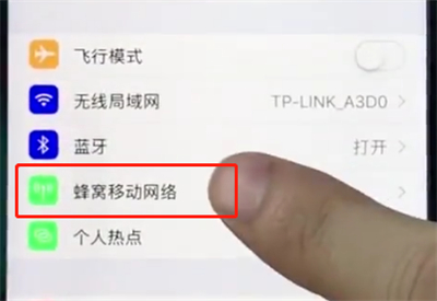 小编教你ios12中查询流量数据的详细步骤。