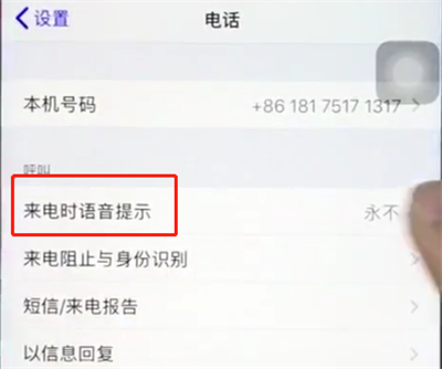 小编教你ios12中打开来电语音播报的详细步骤。