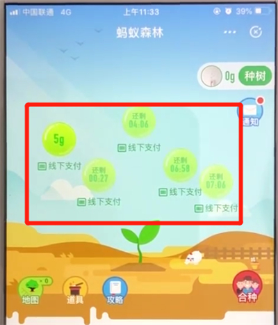 小编教你支付宝蚂蚁森林收取能量的操作步骤。