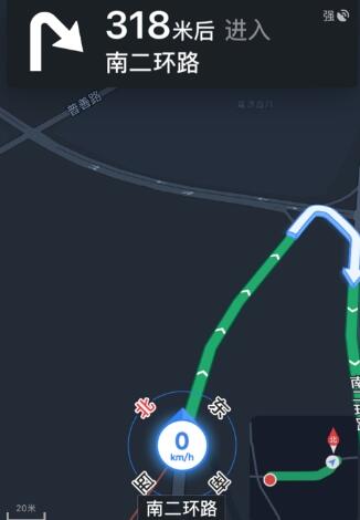 小编教你百度地图设置投影导航的操作过程。