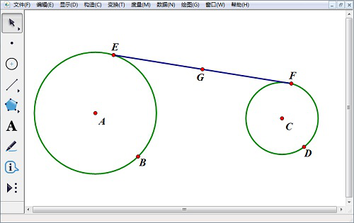 小编教你几何画板如何展示图形运动轨迹。