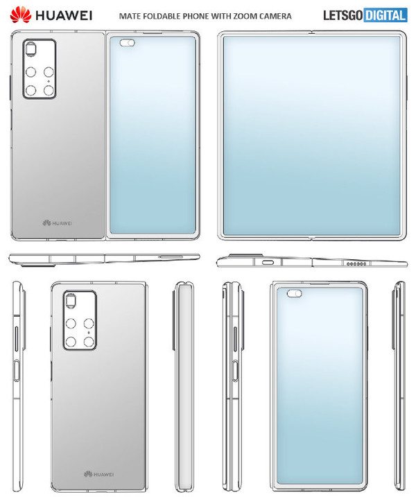 小编教你华为全新折叠屏专利曝光:更全面的全面屏颜值惊艳。
