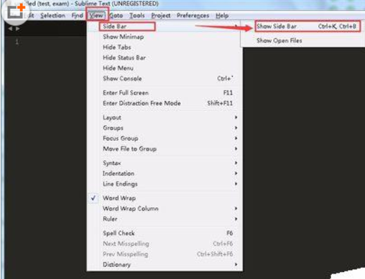 小编教你sublime text 3左侧栏目录设置打开的操作方法 小编教你win10怎么改成win7