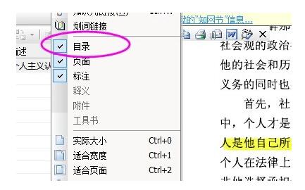 小编教你CAJ阅读器目录设置显示的操作步骤
