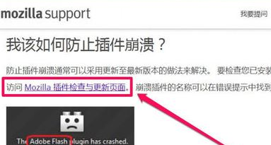 小编教你火狐浏览器提示插件Adobe Flash已崩溃的处理教程