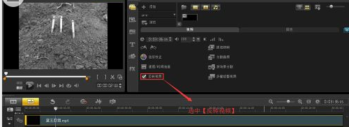 小编教你会声会影X9制作反转视频的操作方法