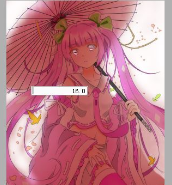 小编教你sai绘图软件制作逆光效果的操作方法