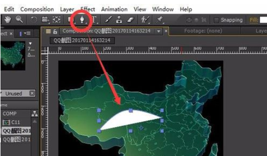 小编教你AE制作地图辐射线的操作方法