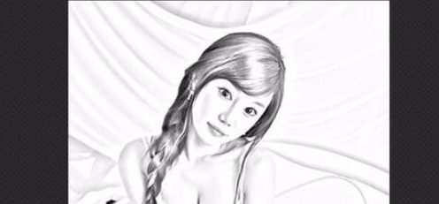 小编教你光影魔术手把图片制作为铅笔素描效果的操作方法