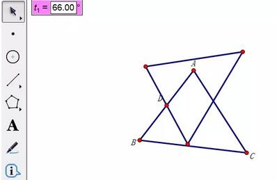 小编教你几何画板实现三角形和平行四边形互换的方法