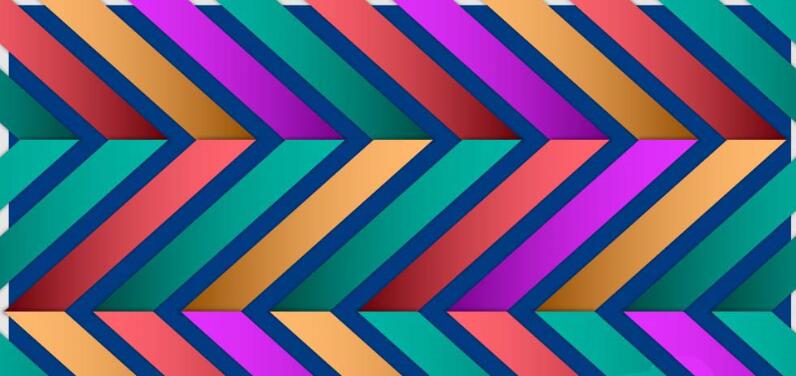 小编教你PPT制作几何色块效果封面的操作方法