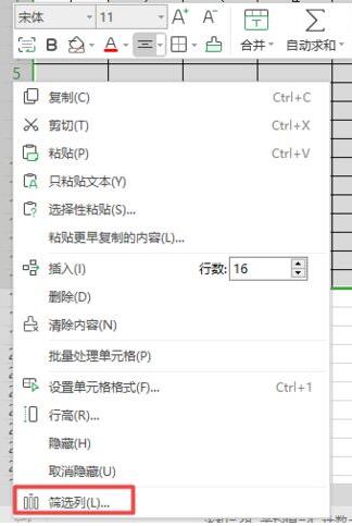 小编教你wps2019表格筛选列的操作方法
