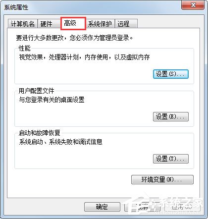小编教你Windows7如何设置系统性能优化