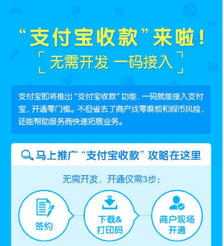 小编教你如何开通申请支付宝商家收款二维码