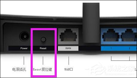 小编教你怎么让路由器恢复出厂设置