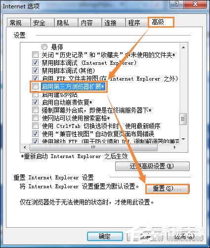 小编教你Win7环境下某网站二级网页打不开怎么办
