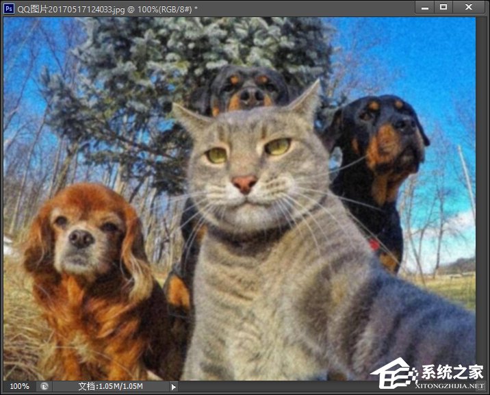 PS怎么把照片作旧?利用PS杂色作旧图层的方法