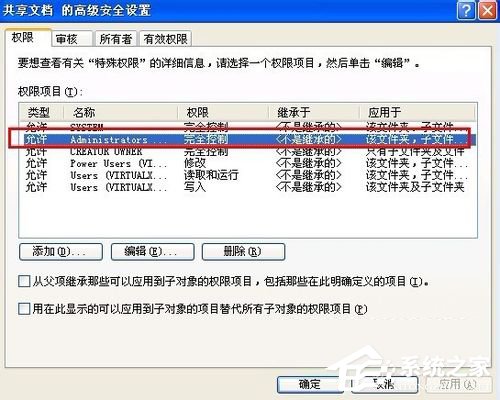 小编教你XP系统怎么关闭完全控制功能