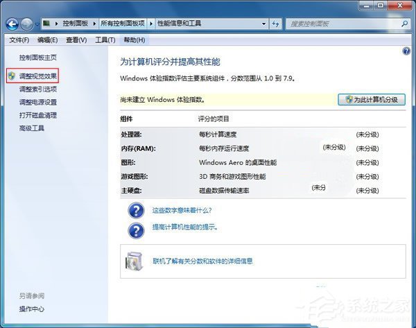 小编教你Win7如何关闭视觉效果提高系统效率