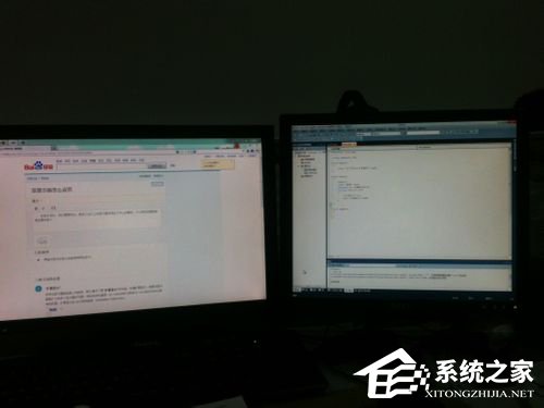 小编教你Win7如何设置双显示器（win7如何设置双显示器显示鼠标方向）
