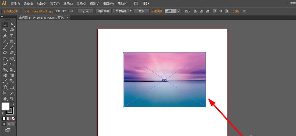 小编教你使用ai将图片素材变黑白具体操作方法