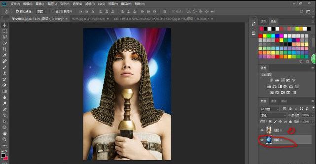 小编教你使用Photoshop将橡皮擦工具更改图片背景具体操作步骤