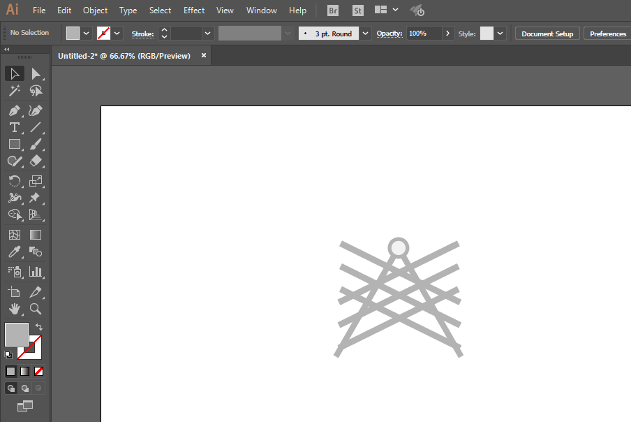小编教你使用ai设计出矢量电线塔图标具体操作方法