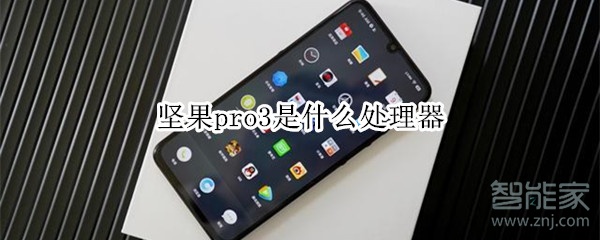 小编教你坚果pro3使用什么处理器。