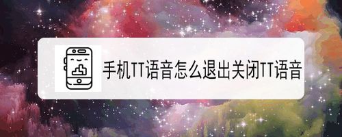 小编教你手机TT语音如何退出关闭TT语音。