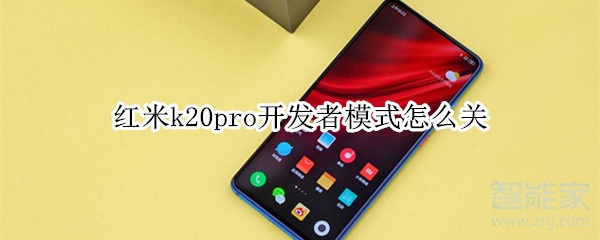 小编教你红米k20pro开发者模式如何关闭。