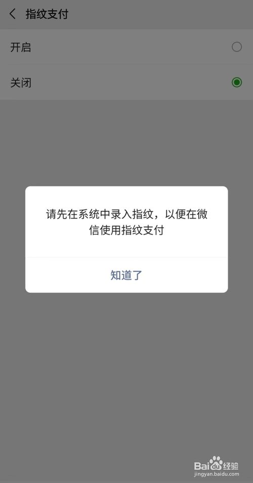 小编教你微信在哪打开指纹支付。