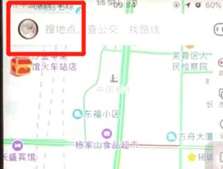 小编教你百度地图更改主题皮肤方法我来说说。