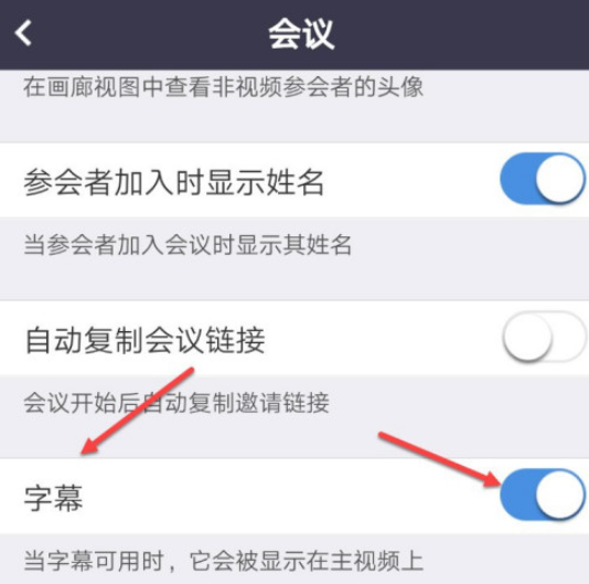 Umeet网络会议关闭字幕方法介绍