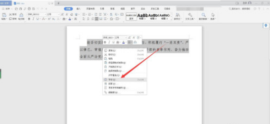 小编教你WPS缩放文字怎么做。