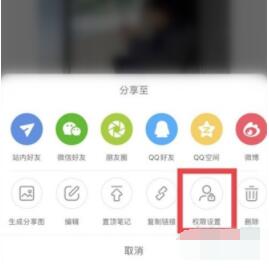 小红书笔记如何设置仅自己可见。